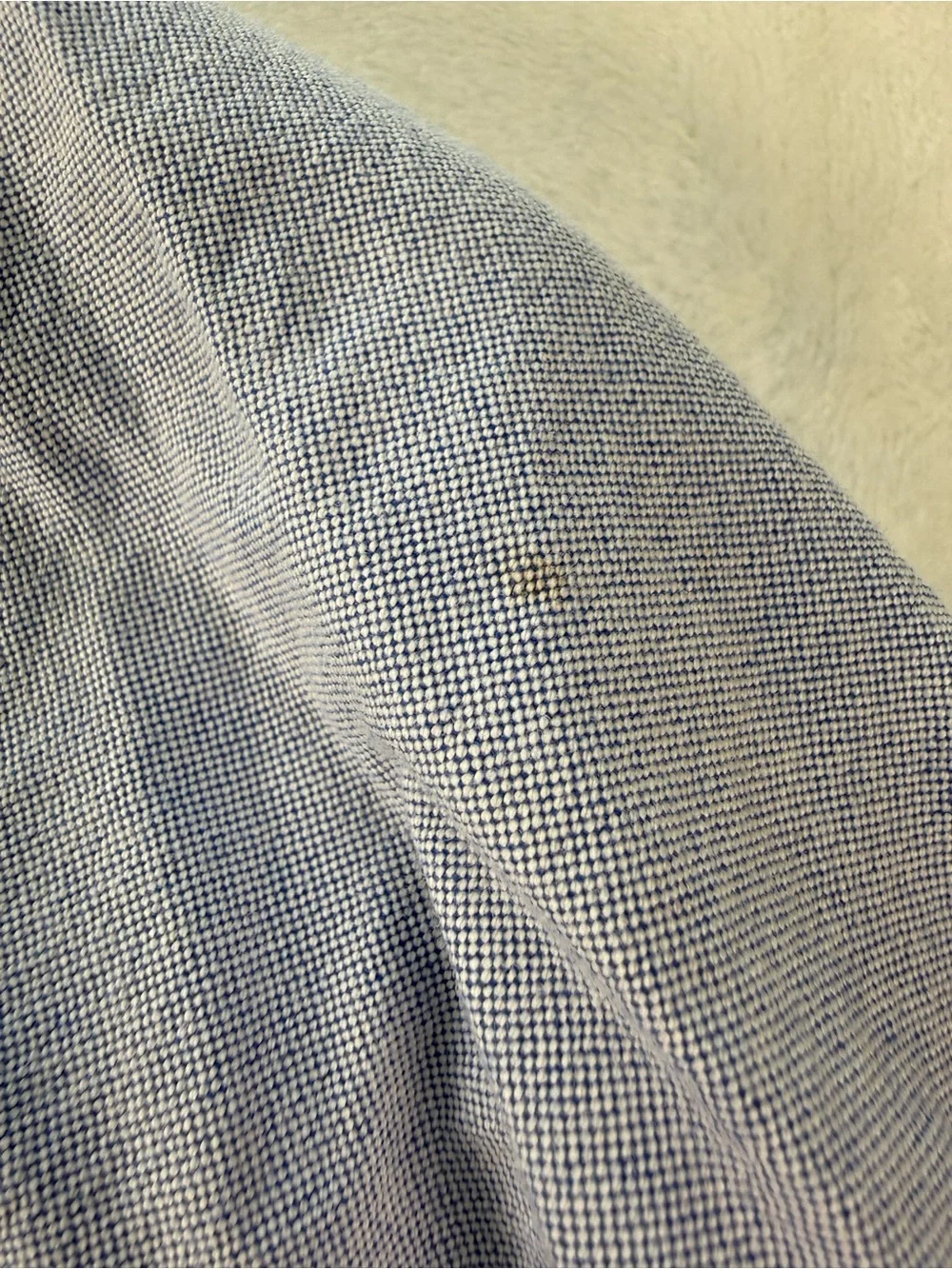 Polo Ralph Lauren Boys Blue Oxford Button Down Shirt Size 5 Pony Logo